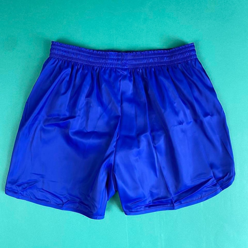 Vintage 90s DSNWT deadstock nike team blue shorts. - Picture 2 of 4